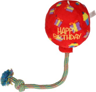 KONG Occasions Birthday Balloon Red M 1 st