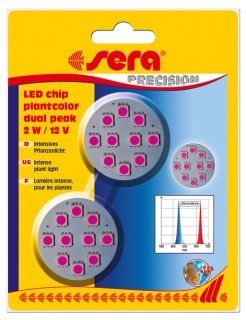 Sera LED chip plantcolor dual peak 2 W / 12 V 2 st Sera LED chip plantcolor dual peak 2 W / 12 V 2 st