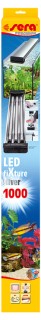 Sera LED fixture silver 1100