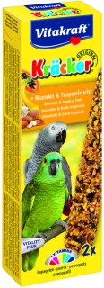 Kräcker papegaaien amandel/tropische vrucht