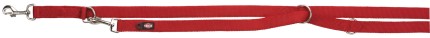 Premium verstelbare riem, tweelaags XS–S: 2,00 m/15 mm, rood