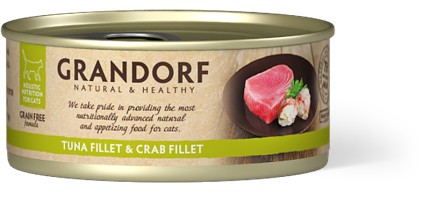 Tuna 65% with Crab 10% in Broth - 70g