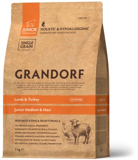 Grandorf - Lamb & Turkey Junior 3kg