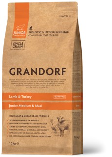 Grandorf - Lamb & Turkey Junior 10kg