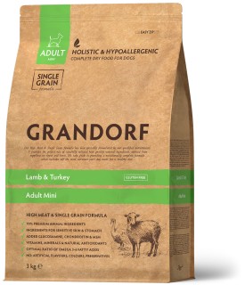 Grandorf - Lamb & Turkey Mini Breeds 3kg