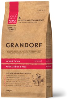 Grandorf - Lamb & Turkey Adult Medium & Maxi Breeds 10kg