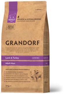 Grandorf - Lamb & Turkey Adult Maxi Breeds 10kg