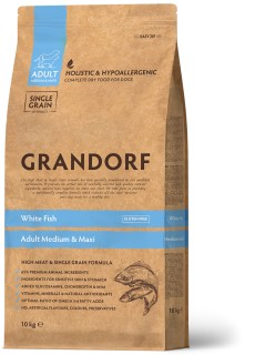 Grandorf - White Fish Adult Medium & Maxi Breeds 10kg