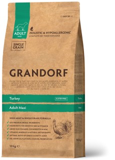 Grandorf - Turkey Adult Maxi Breeds 10kg Grandorf - Turkey Adult Maxi Breeds 10kg