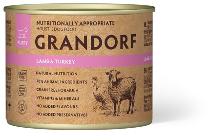 Grandorf - Lamb & Turkey Puppy 200g