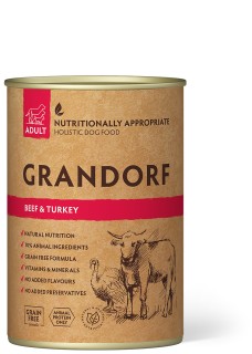 Grandorf - Beef & Turkey Adult 400g