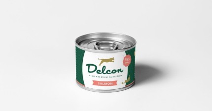 Delcon Cat Paté Adult Salmon 85g