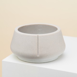 Long Ears Bowl M Dolphin Grey Solid