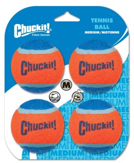 Chuckit Tennis Ball M 6 cm 4 Pack 1 st