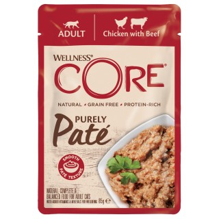 Wellness CORE Purely Pate chicken & beef 85g