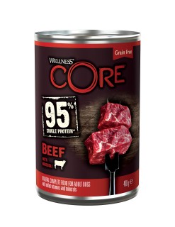 Wellness Core can dog 95 beef & broccoli 400g