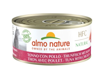 HFC Cats 150g Natural - Tonijn en kip