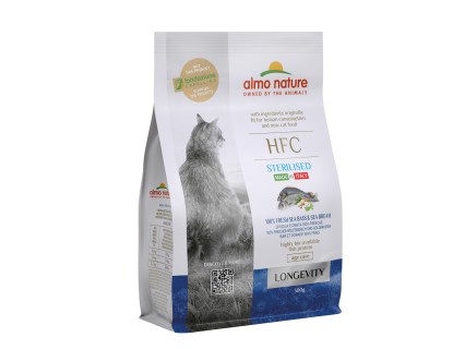 HFC Dry Cats 300g Sterilized Longevity - Zeebaars