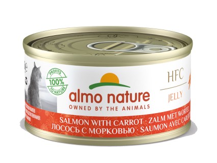 HFC Cats 70g Jelly - zalm met wortel