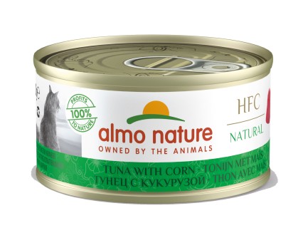 HFC Cats 70g Natural - tonijn met maïs