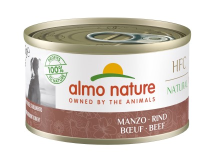 HFC Dogs 95g Natural - rundvlees HFC Dogs 95g Natural - rundvlees