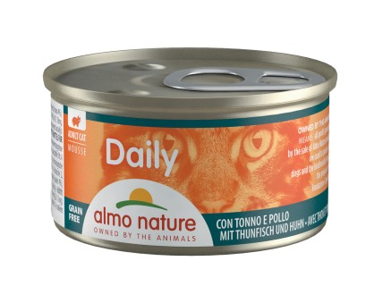 Daily Cats 85g - Mousse met tonijn en kip