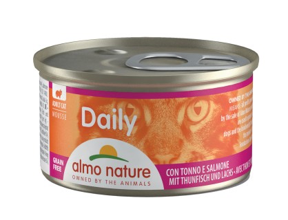 Daily Cats 85g - Mousse met tonijn en zalm