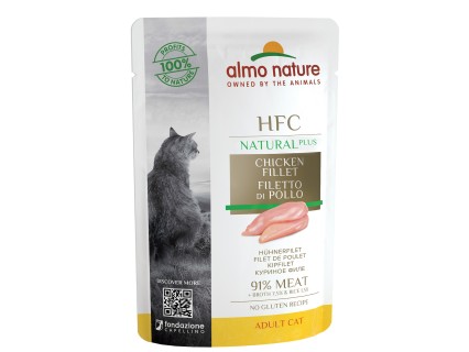 HFC Cats 55g Natural Plus -  kipfilet
