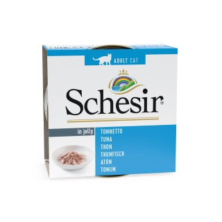 Schesir Cat 85g - TONIJN (gelatine)