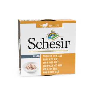 Schesir Cat 85g - TONIJN & ALOE (gelatine)