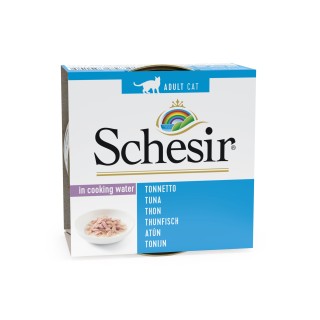 Schesir Cat 85g - TONIJN NATUUR (kookwater)