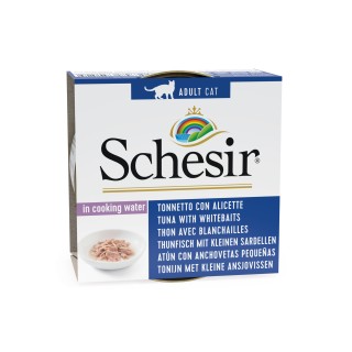 Schesir Cat 85g - TONIJN & ANSOVIS  (kookwater)