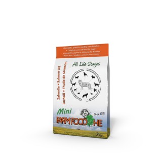 Farm Food HE zalmolie pup/mini 2kg Farm Food HE zalmolie pup/mini 2kg