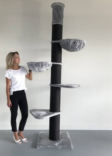 Maine Coon Tower Blackline Light Grey Maine Coon Tower Blackline Light Grey