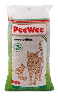 PeeWee houtkorrels - zak 14 liter 
