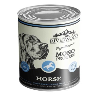 Riverwood blik dog monoproteine horse 400g