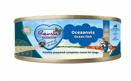 Renske vers vlees maaltijd hond oceaanvis 95g