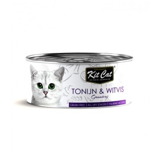Kit Cat 80g tonijn & witvis