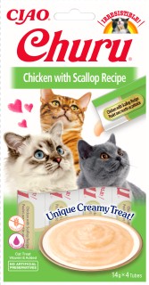 INABA CHURU CAT Chicken With Scallop
