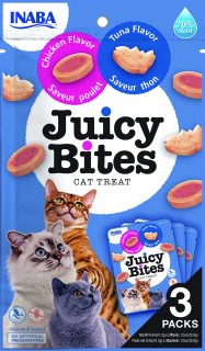 INABA JUICY BITES CAT Tuna & Chicken Flavor