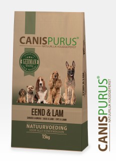 Canis Purus - Eend & Lam 15kg